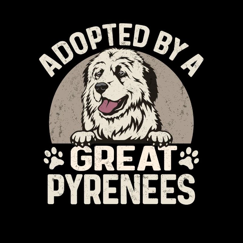 Great Pyrenean Dog, adopted by a Great Py
