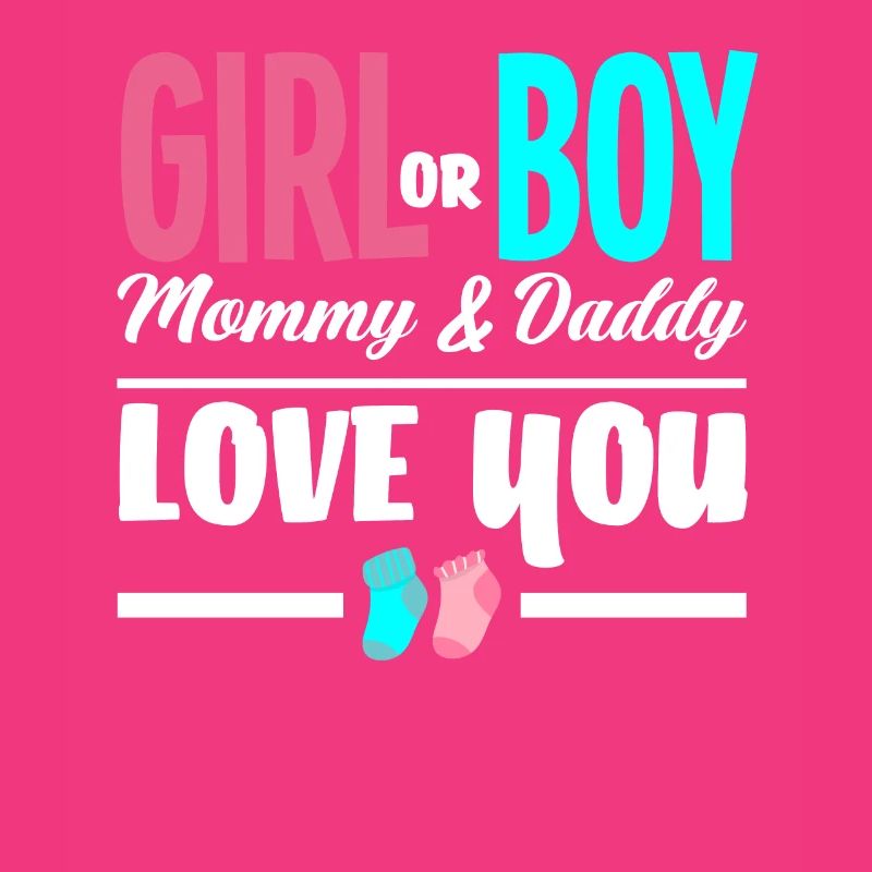 Mädchen Oder Junge Mama Und Papa Lieben Dich
