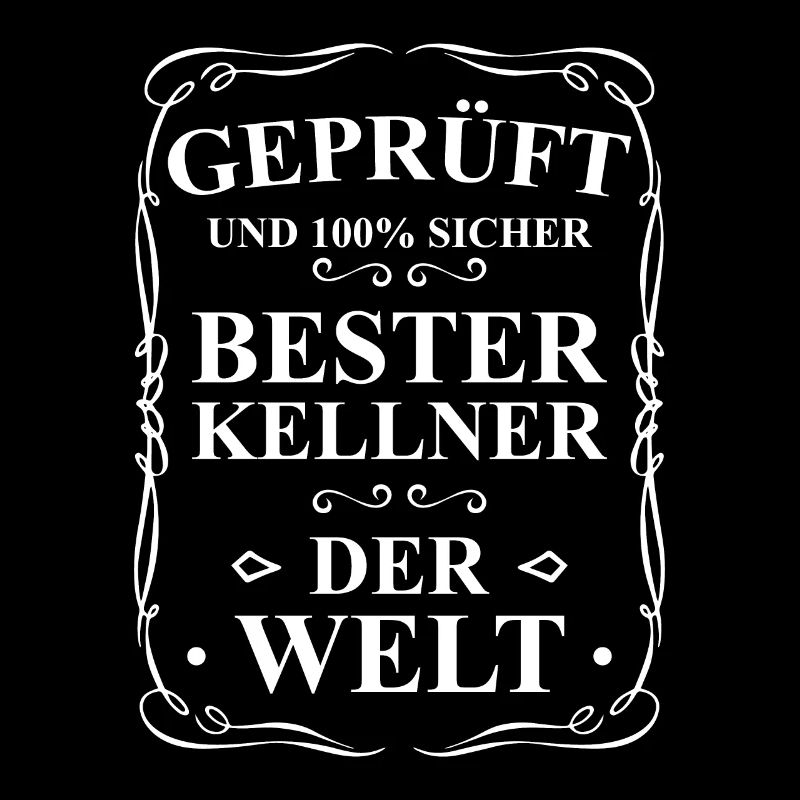 Geprüft Und 100% Sicher Bester Kellner Der Welt