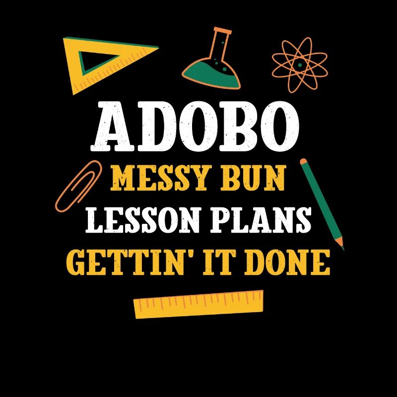 Adobo Messy Bun Plans de leçon Drôle d’humour