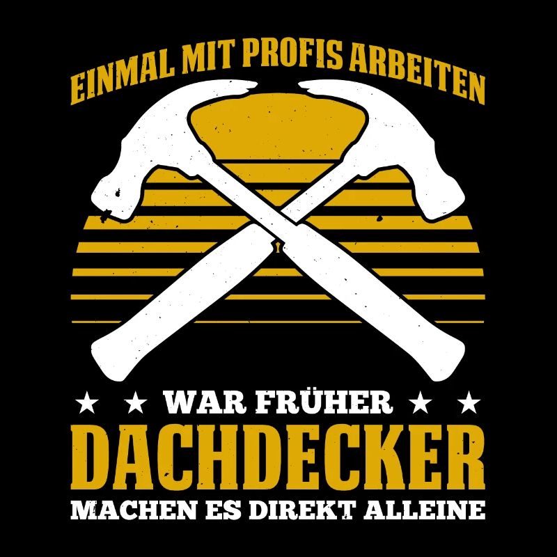 Einmal Mit Profis Arbeiten War Früher Dachdecker M