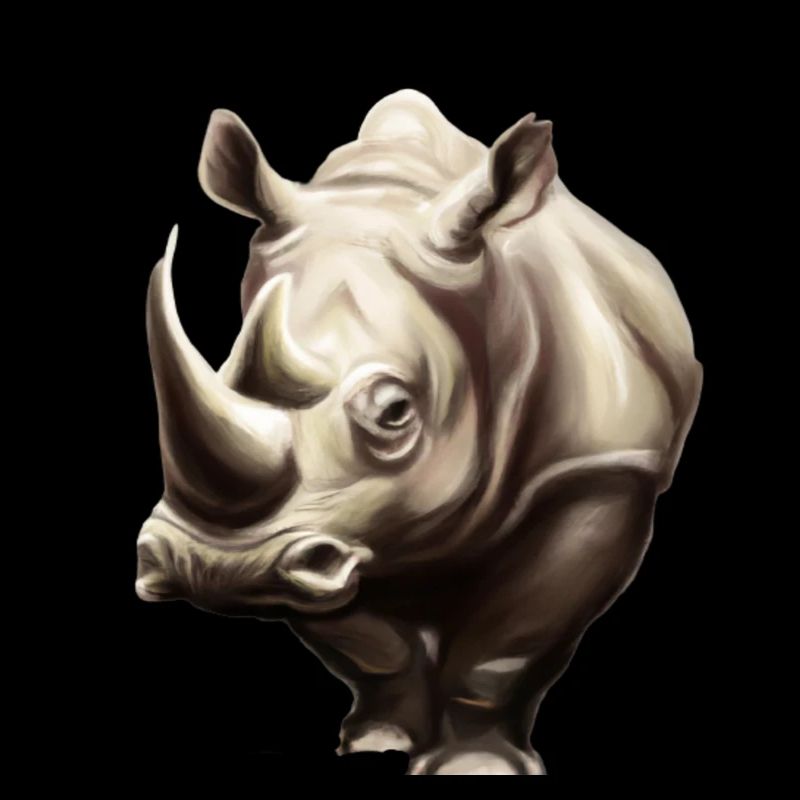 Cute Rhinoceros Rhino