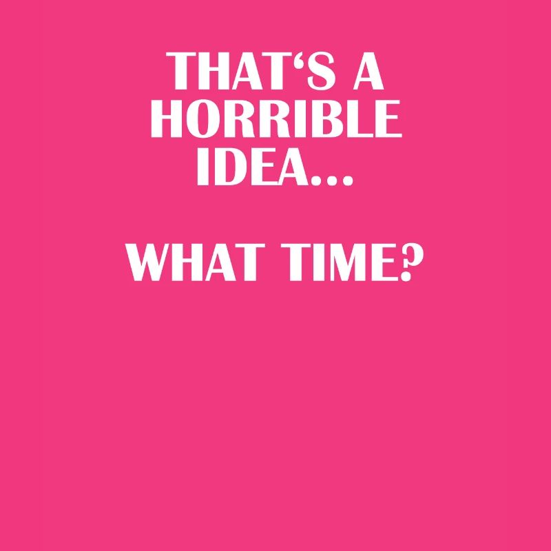 This is a terrible idea