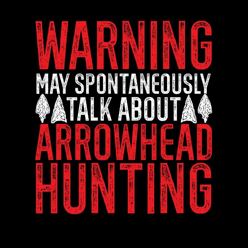 Arrowhead Hunting Pfeilspitzen Sammler