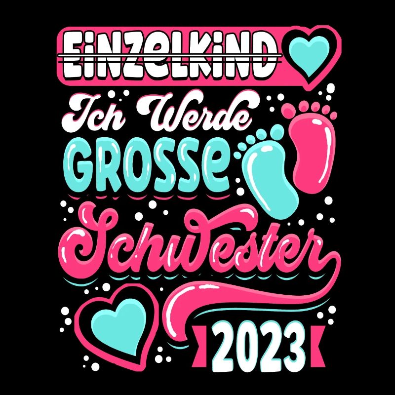 Einzelkind Ich werde Grosse Schwester 2023