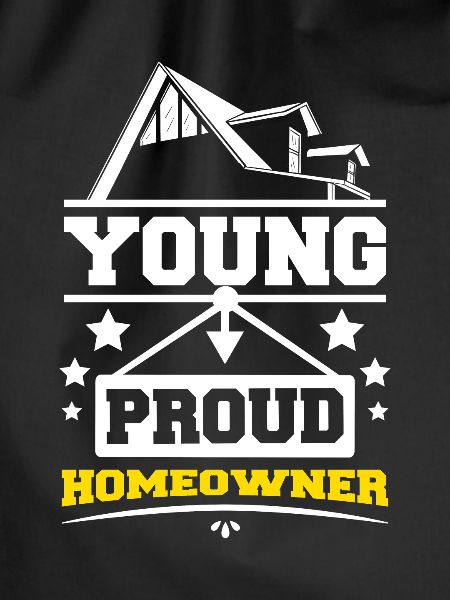 Young proud homeowner