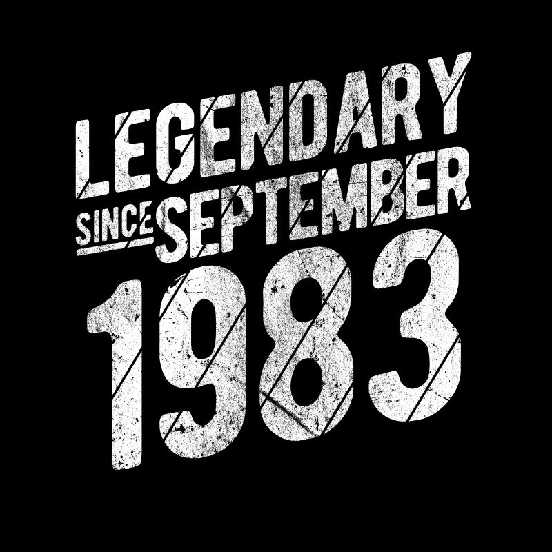 40th Birthday Gift Legendary Since September 1983