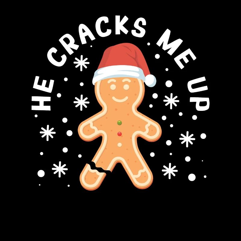 Funny Gingerbread Man Christmas Cookie Xmas