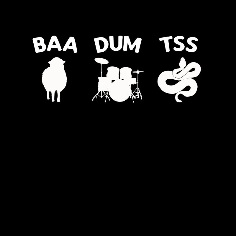 Funny pun Baa Dum Tss Shirt