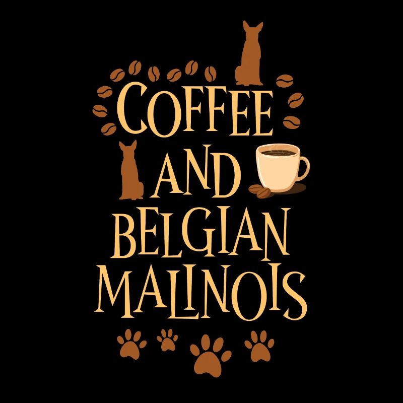 Coffee and Belgian Shepherd