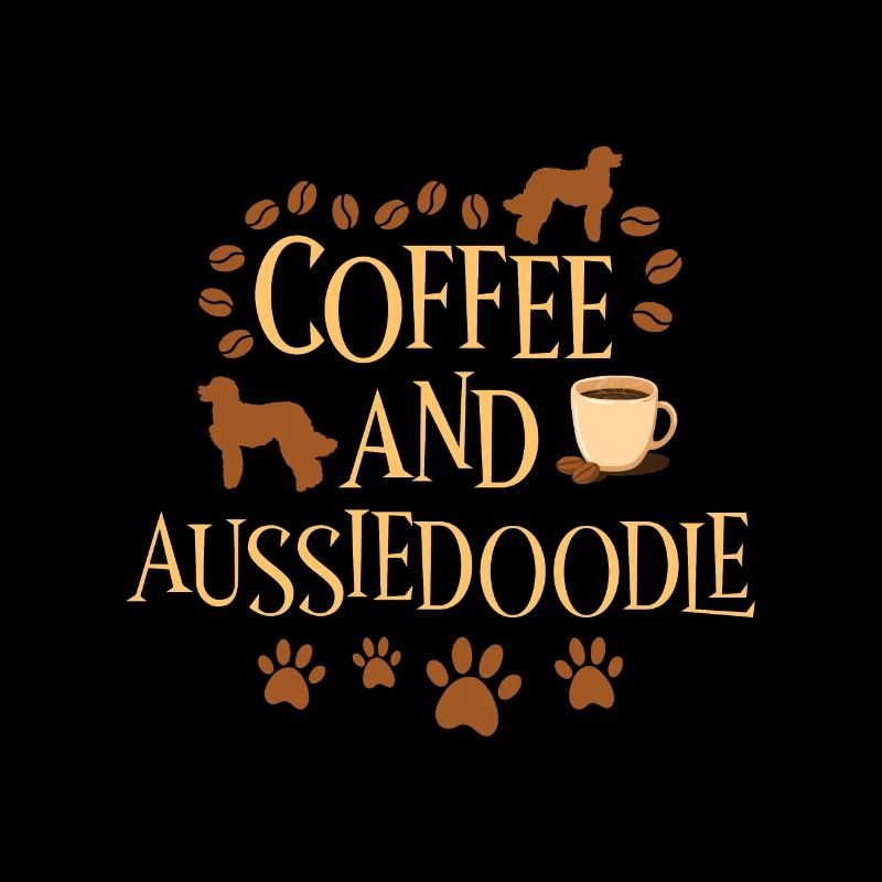 Kaffee und Aussiedoodle