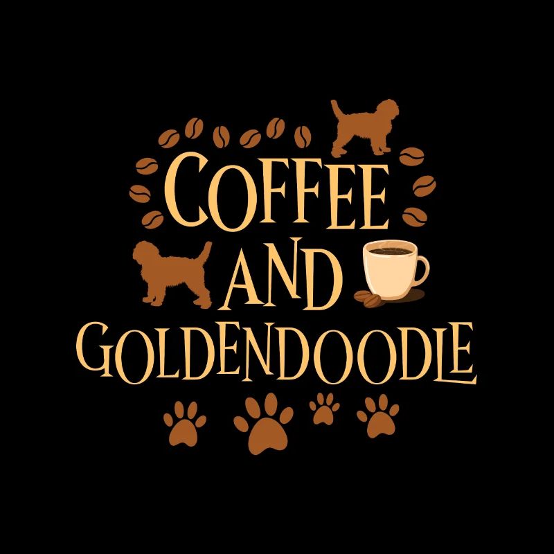 Café et Goldendoodle