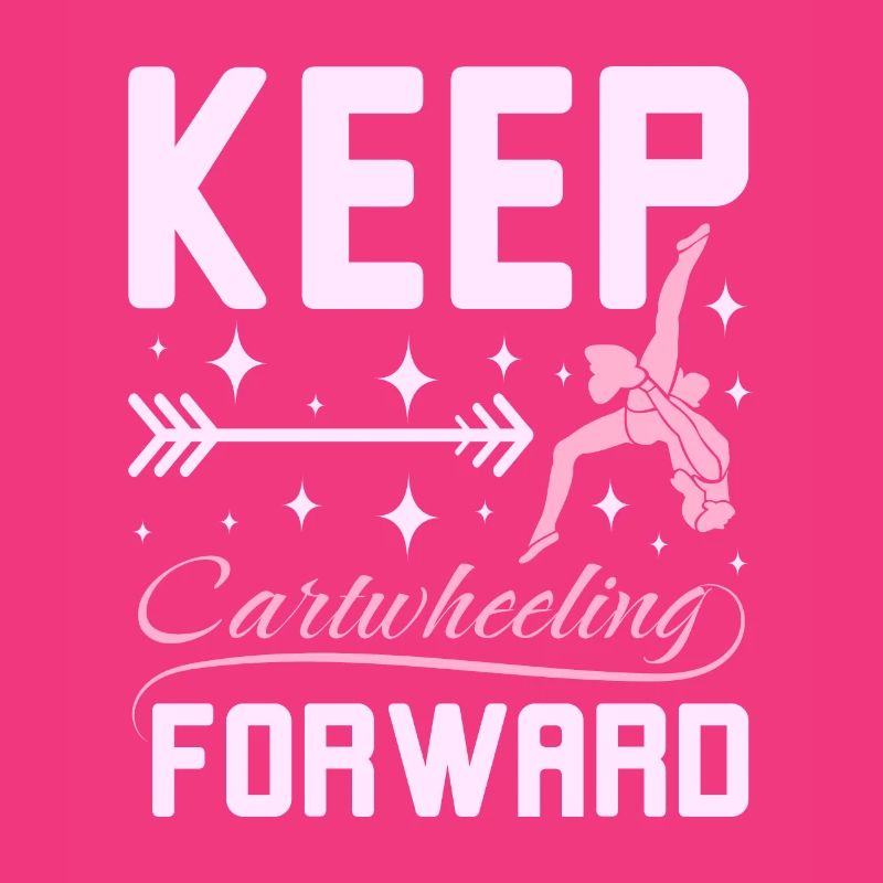 Keep catwheelig forward