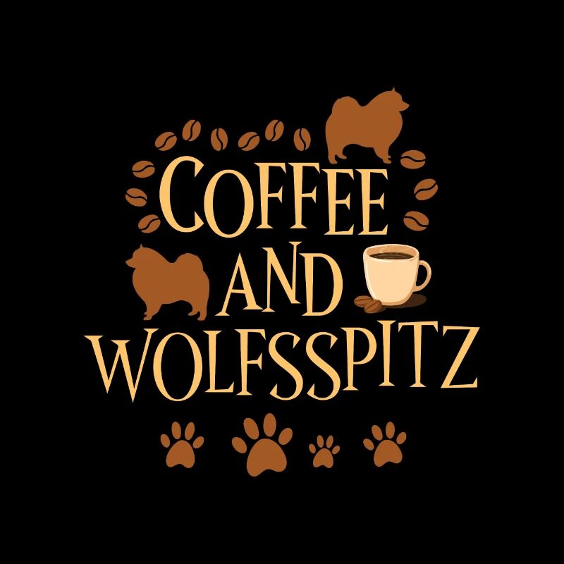 Kaffee und Wolfsspitz