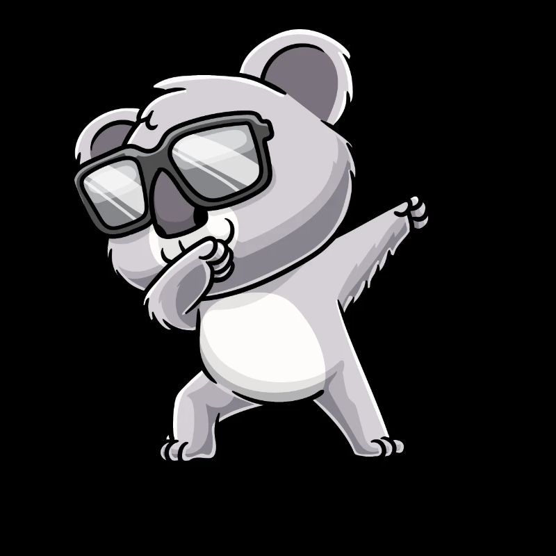 Dabbing Koala Mit Sonnenbrille