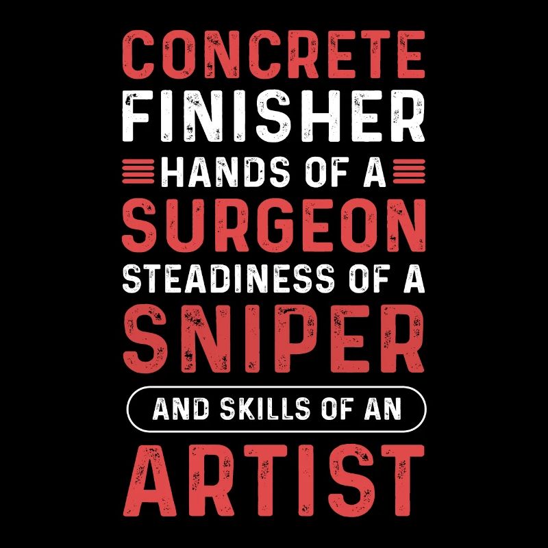 Concrete road builder. Cement masonry.