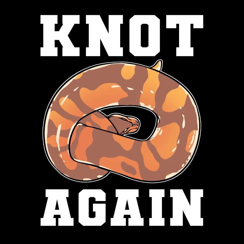 Wieder Ein Knoten. Herpetologen. Königspython