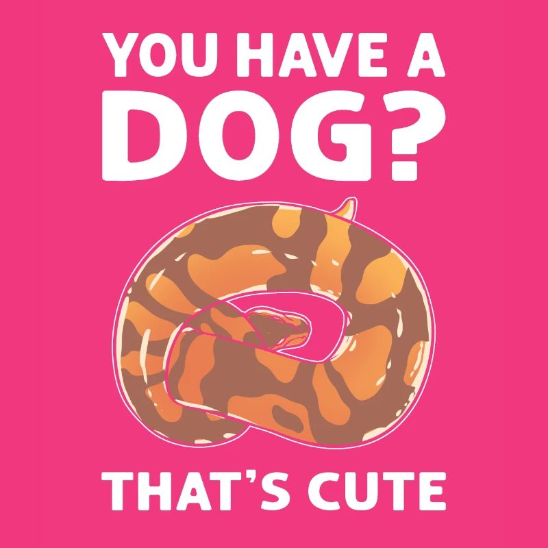 Do you have a dog? Cute! Royal Python
