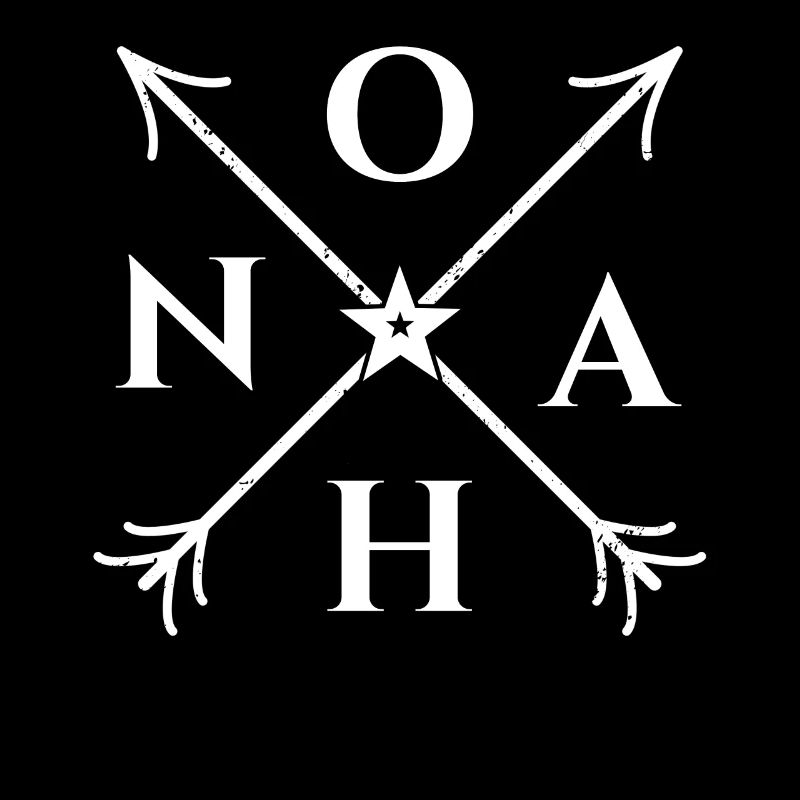 Noah X- Form Motiv Noah Geschenk