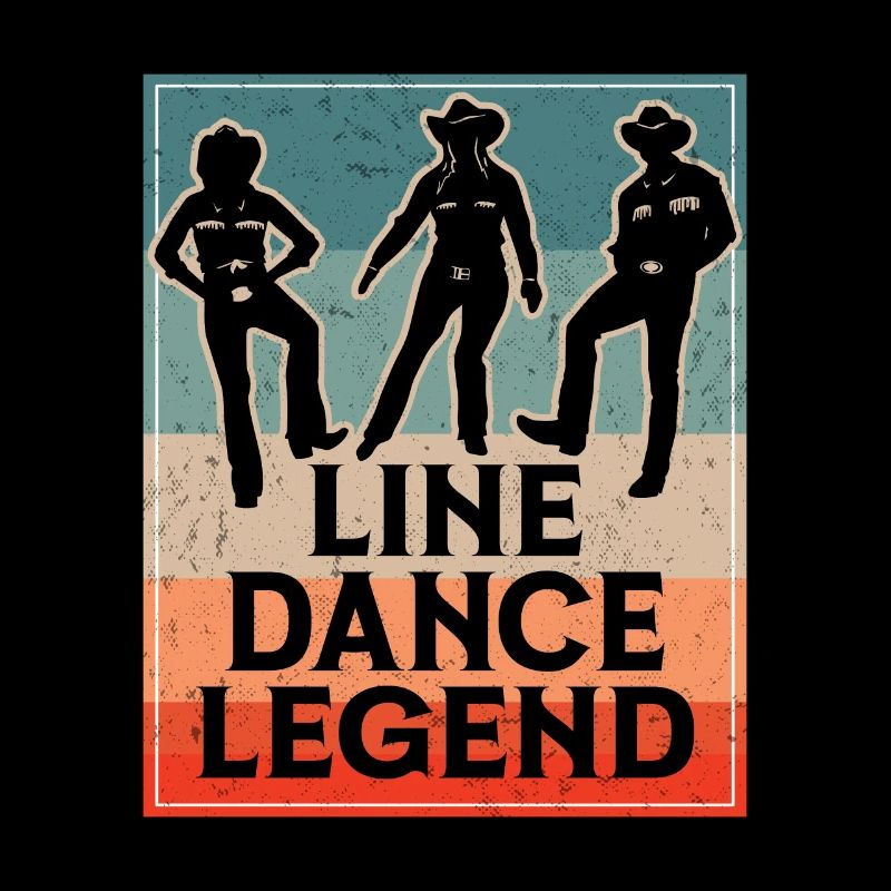 Line Dancing Cowboy Texas Line Dance Geschenk