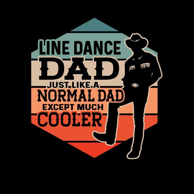 Line Dancing Cowboy Texas Line Dance Geschenk