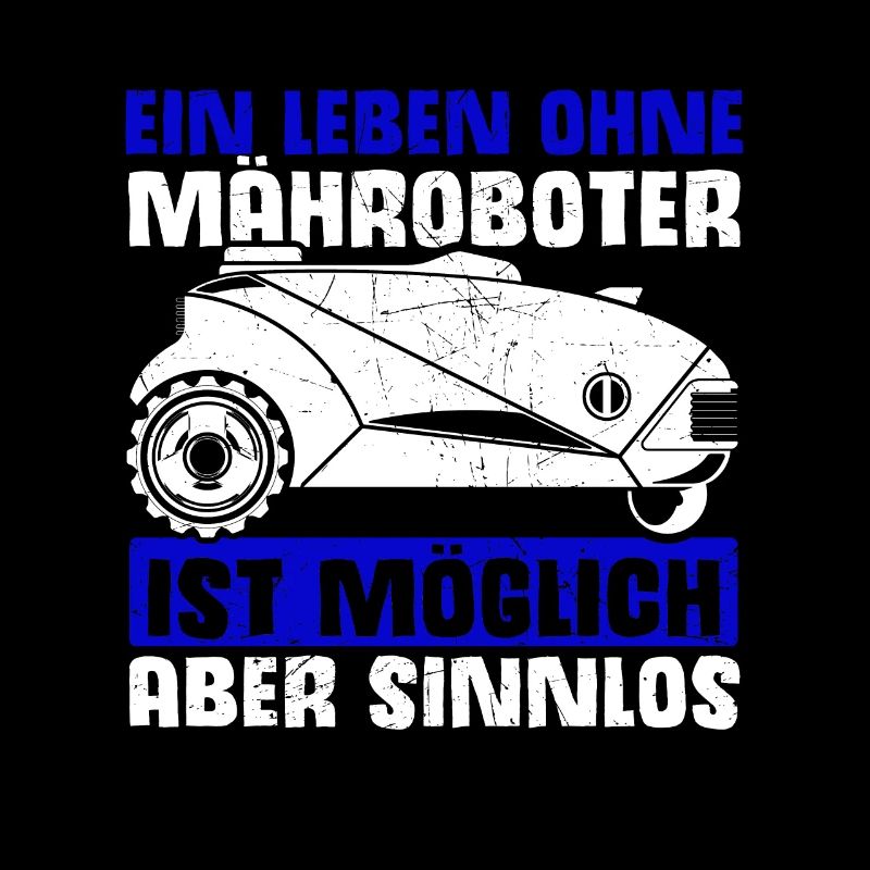 Mähroboter Garten Rasenroboter Mäher Geschenk