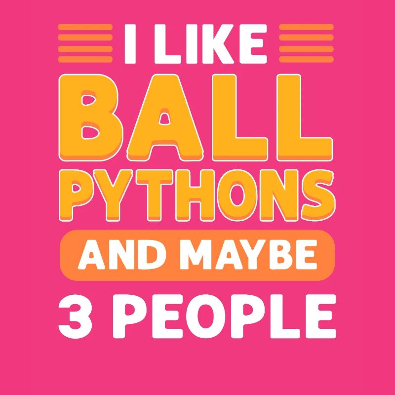 Ich Mag Kugelpythons. Königspython.