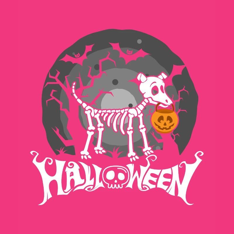 Halloween Hund süßes oder Saueres