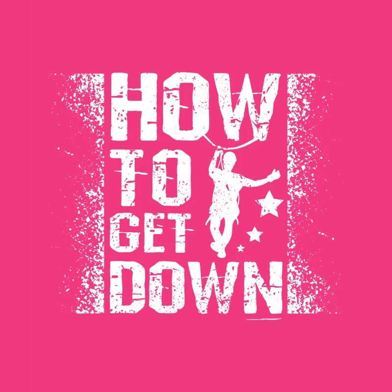 How to get down zipline