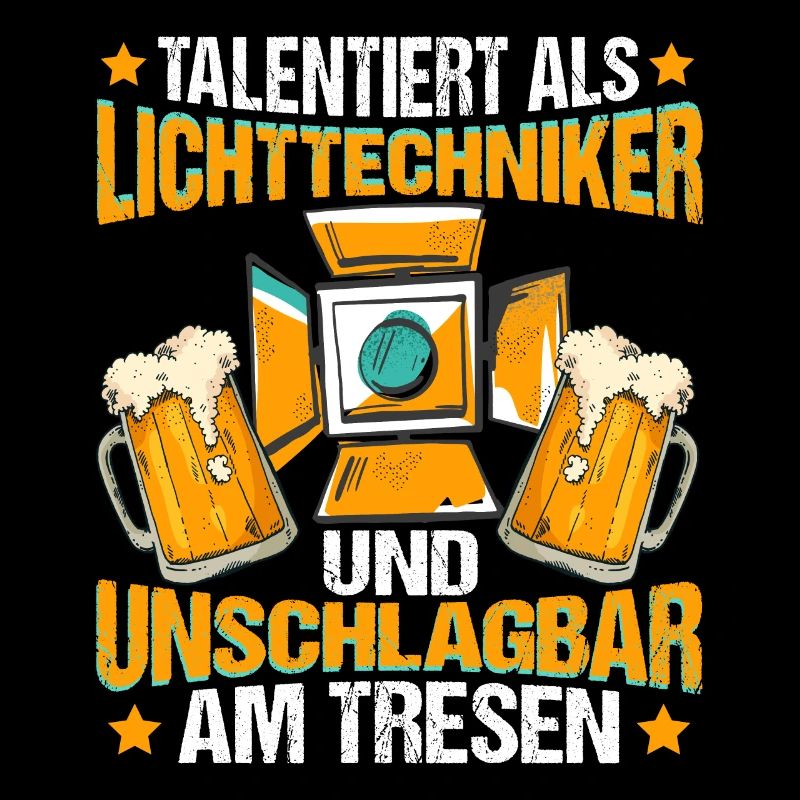 Lichttechniker Lichtdesigner Unschlagbar am Tresen