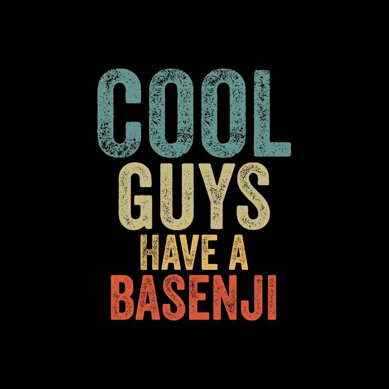 Cool Guys have a basenji