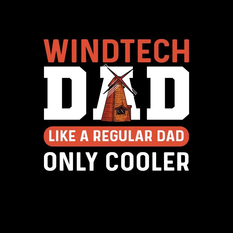 Papa de Wind Tech. Opérateurs d’éoliennes.