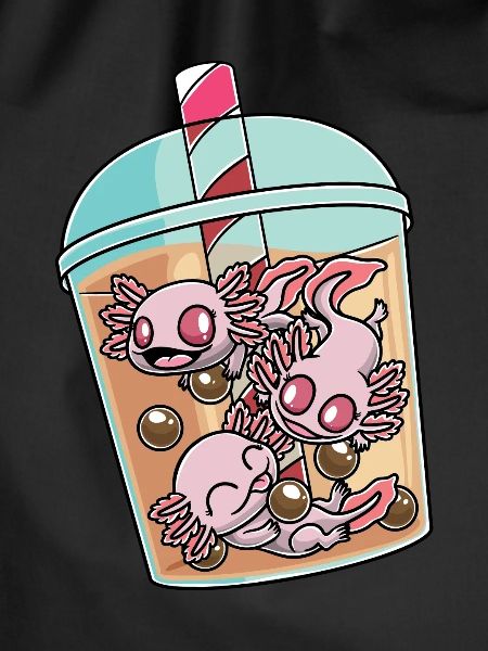Axolotl In Bubble Tea