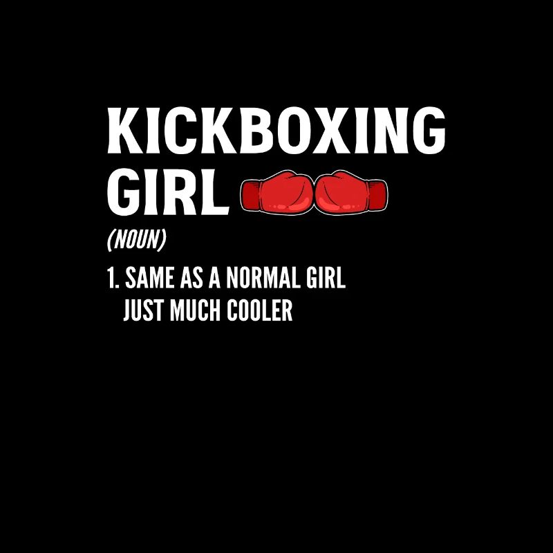 Fille de kickboxing. Kickboxeuse