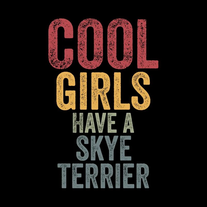 Les filles cool ont un skye terrier