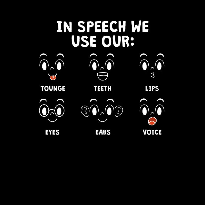 In Speech We Use Our - Logopäde Sprachtherapeut