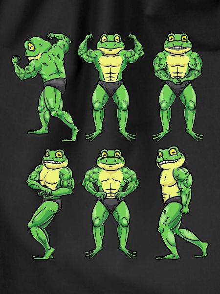 Frog Fitness Gym Motivation