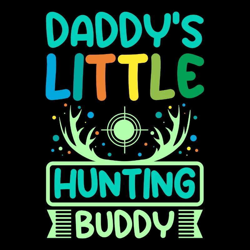Daddy's little hunting buddy