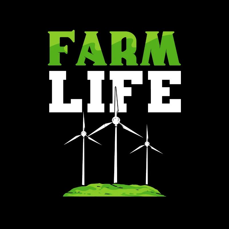 La vie à la ferme. Exploitants d’éoliennes.