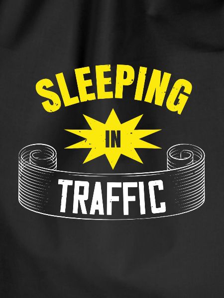 sleeping in traffic