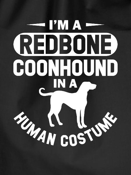Redbone Coonhound Dog Gift