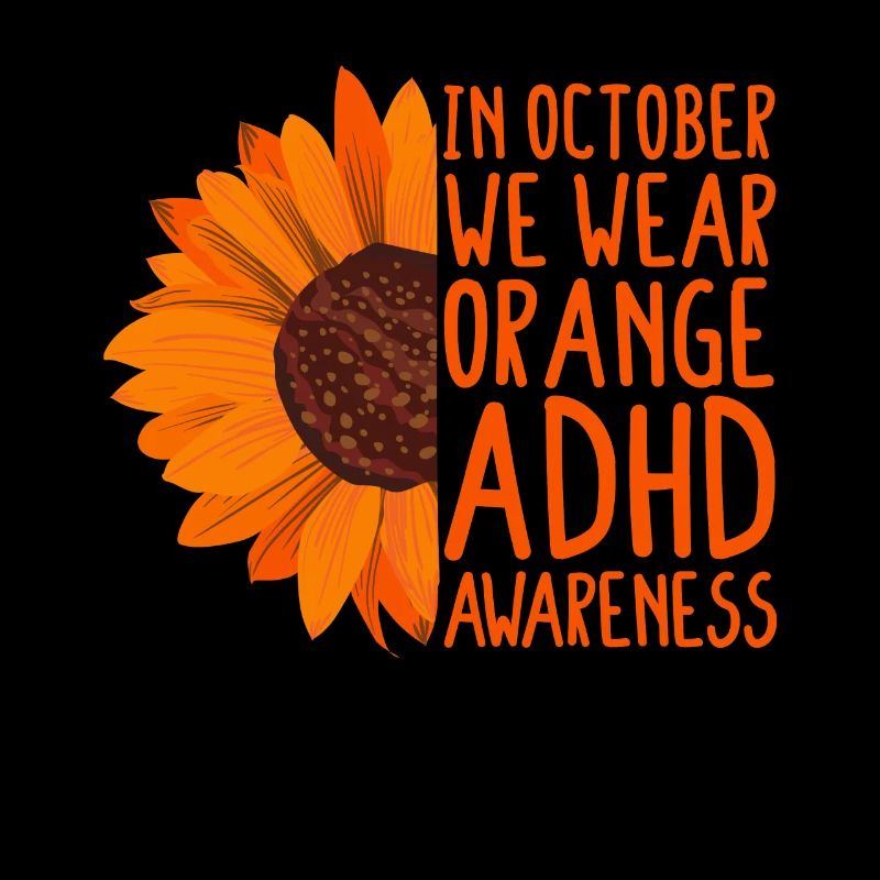 ADHD Awareness Sunflower