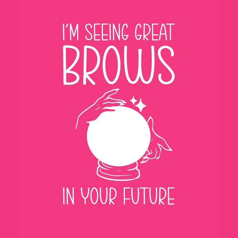 I see great eyebrows in your future.