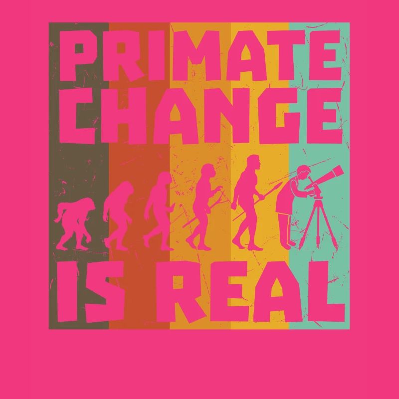 Primate Change Is Real Evolution Joke