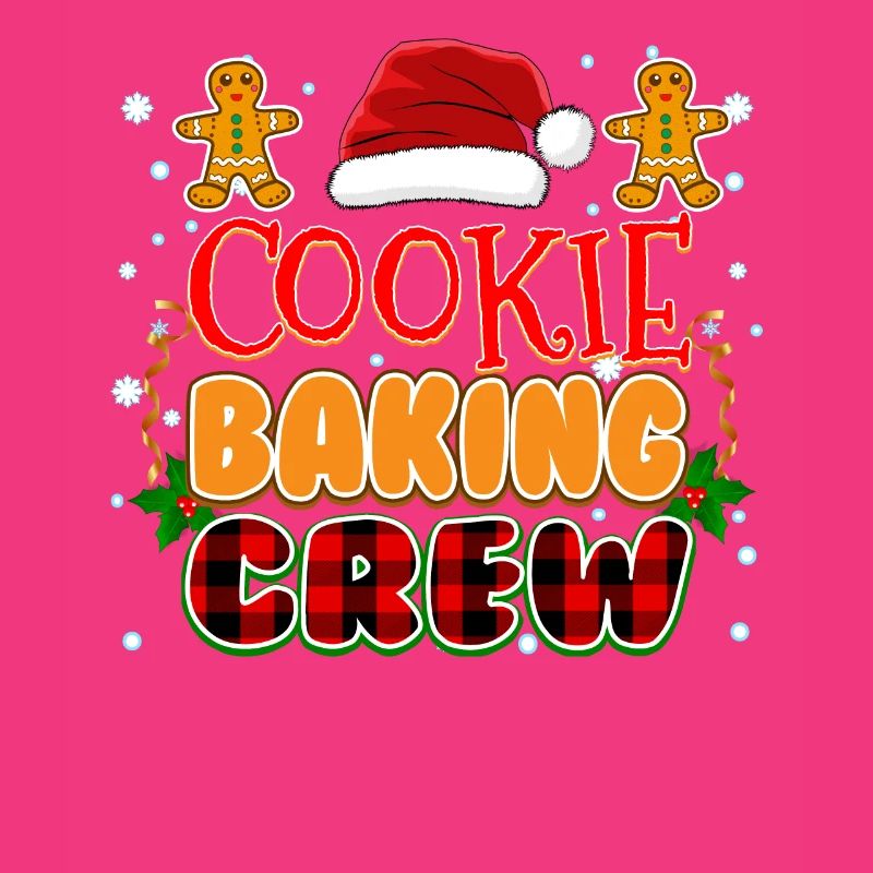 Funny Christmas Pjs Cookie Baking Crew