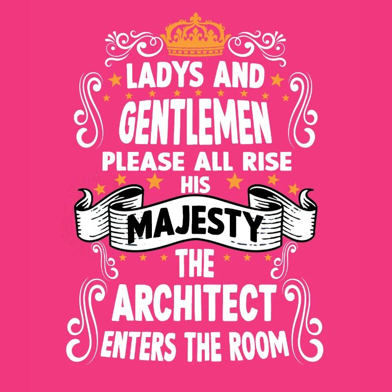 Architect T funny saying motif architect