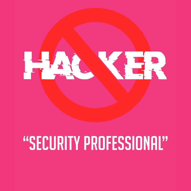 Humorous Hacker Security Professional Computer