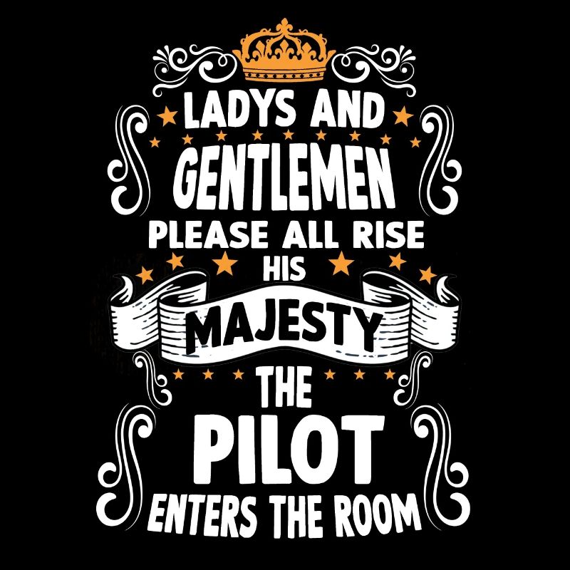 Pilot T Witzig Spruch Piloten
