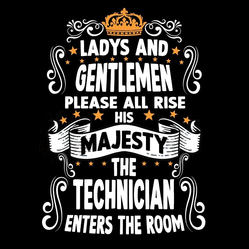 Technicien T drôle de technicien de motif