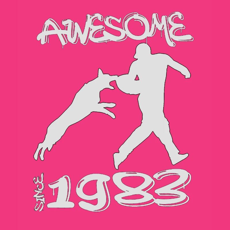 Awesome since 1983. Agility, Hundetraining